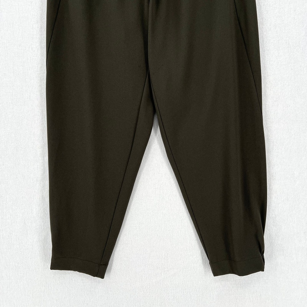 ARITZIA BABATON Dexter Pants Womens Medium Green High rise Pull On Triacetate - Picture 5 of 16